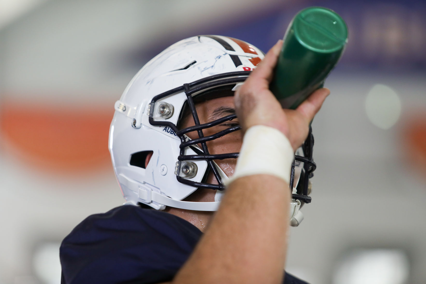 Auburn football practice Aug. 12